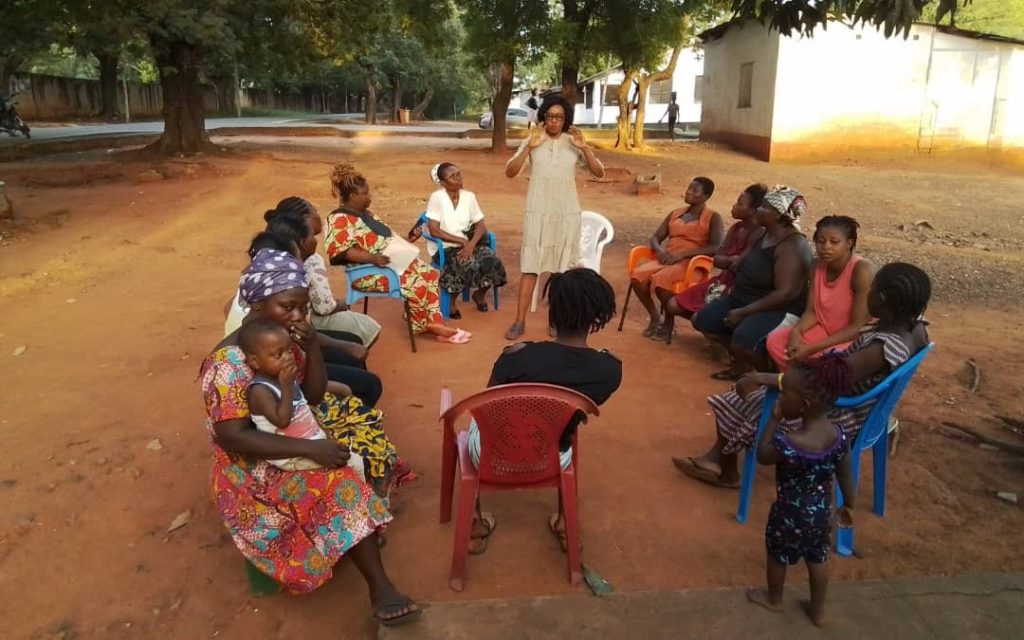 A Meeting With Some of The Dansoman Community Market Loan Victims